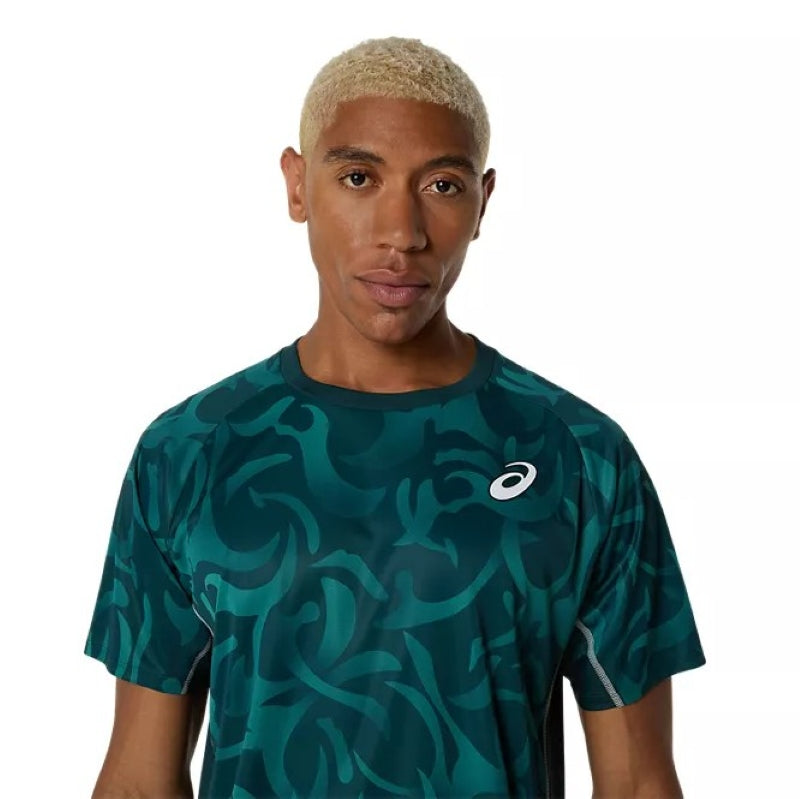 Camiseta Asics Game SS Top Verde Saxon