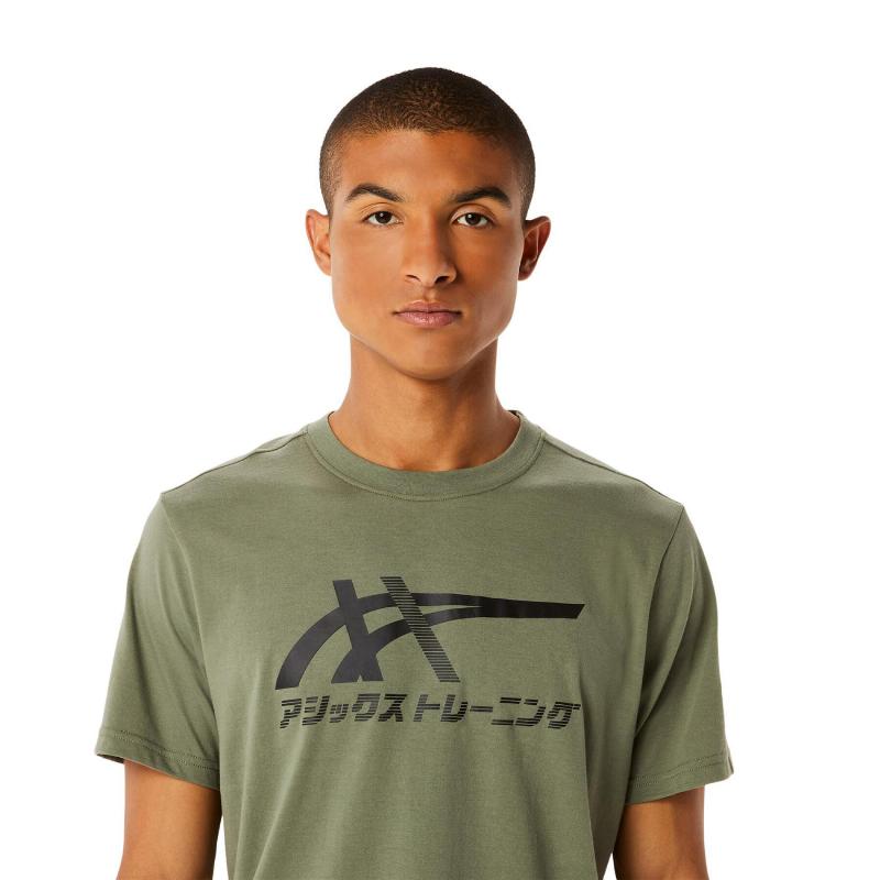 ASICS Tiger Green Lizenz t -Shirt