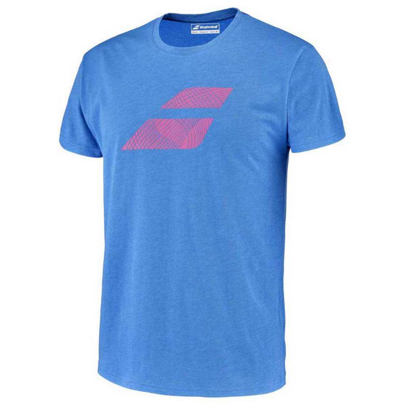 Babolat Big Flag Blue Jaspeado T -shirt