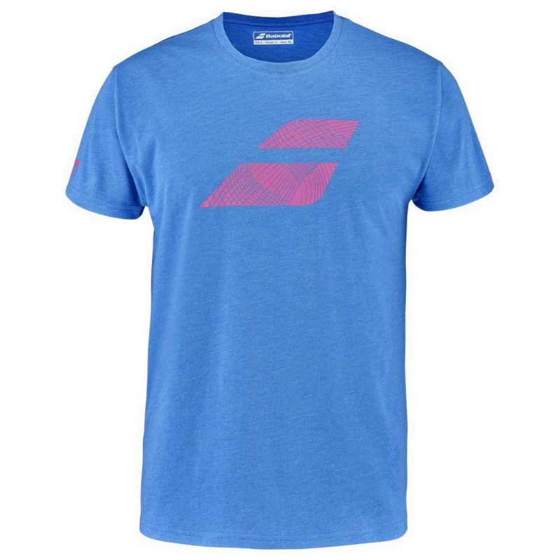 Babolat Big Flag Blue Jaspeado T -shirt