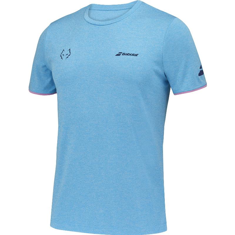 Camiseta Babolat Juan Lebron Azul Rosa