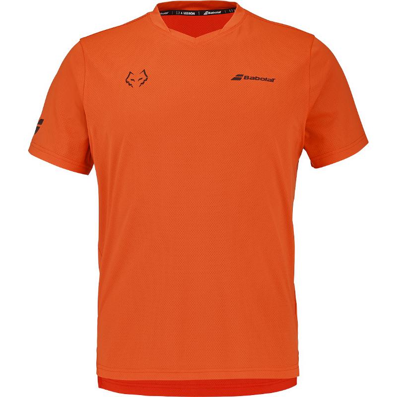 Camiseta Babolat Juan Lebron Crew Neck Naranja