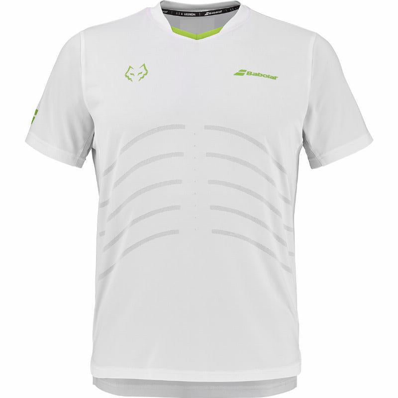 Camiseta Babolat Juan Lebron Crew Neck Replica Blanco
