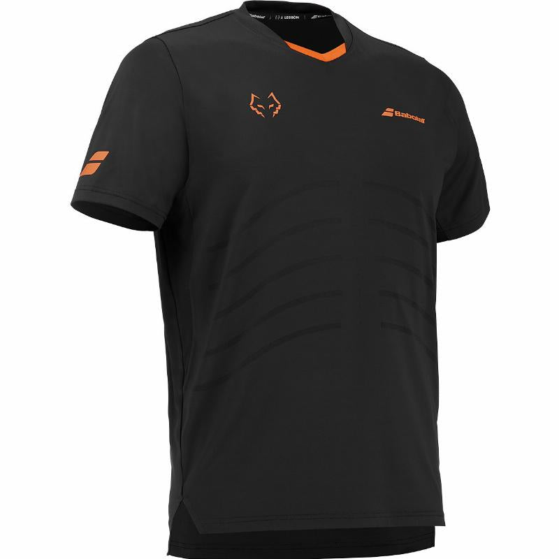 Camiseta Babolat Juan Lebron Crew Neck Replica Negro