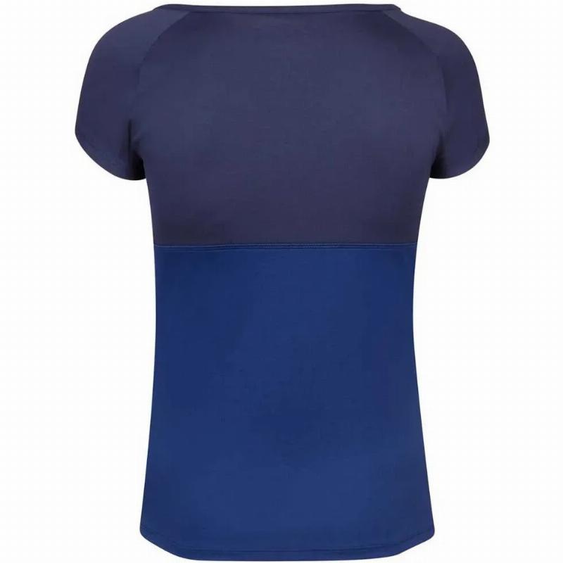 Camiseta Babolat Play Capsleeve Azul Marino Junior