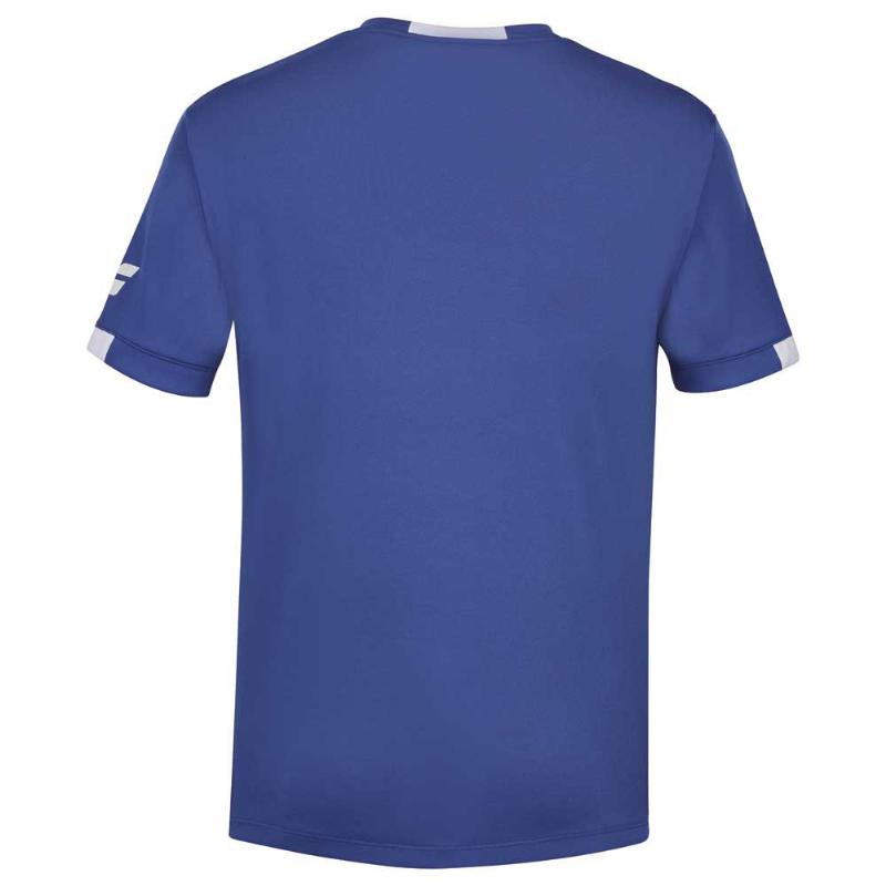 Babolat Play Crew Blue White T -Shirt