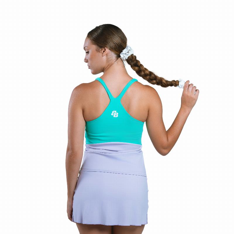 Camiseta BB Catania Verde Agua Lila
