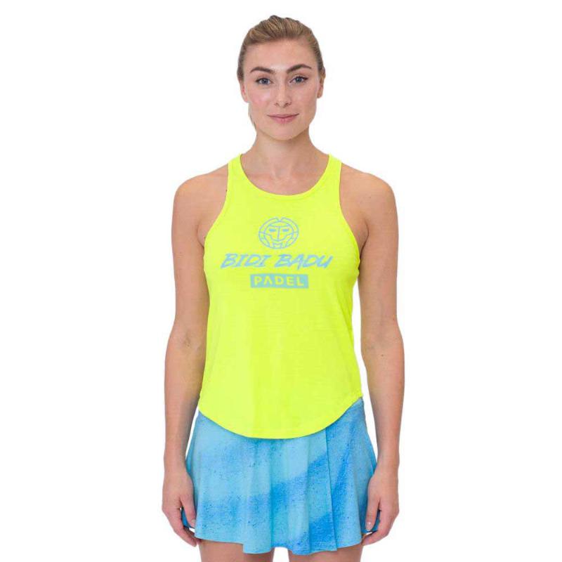 Bidi Badu Beach Spirit Chill T-Shirt Neon Aqua Yellow Women