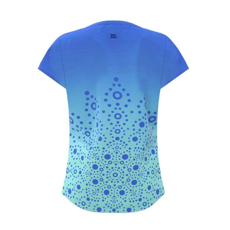 Bidi Badu Colortwist Aqua Blue Women's T-Shirt