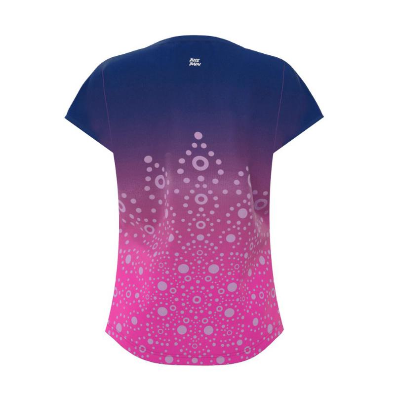 Bidi Badu Colortwist T-shirt Pink Dark Blue Women