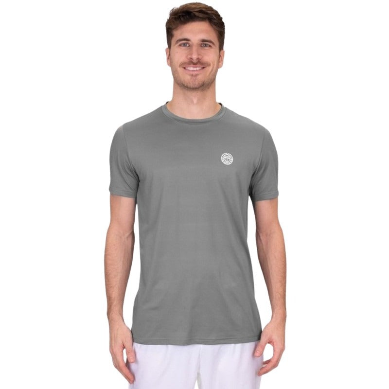 Camiseta Bidi Badu Crew Gris Blanco