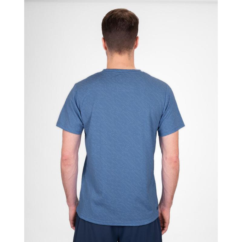 Badu crew zwei farben blau t -Shirt