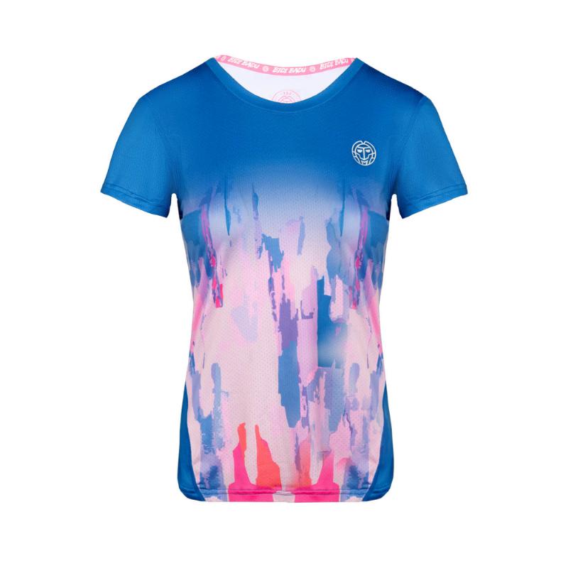 Bidi Badu Eve Tech T-shirt Blue Pink Women