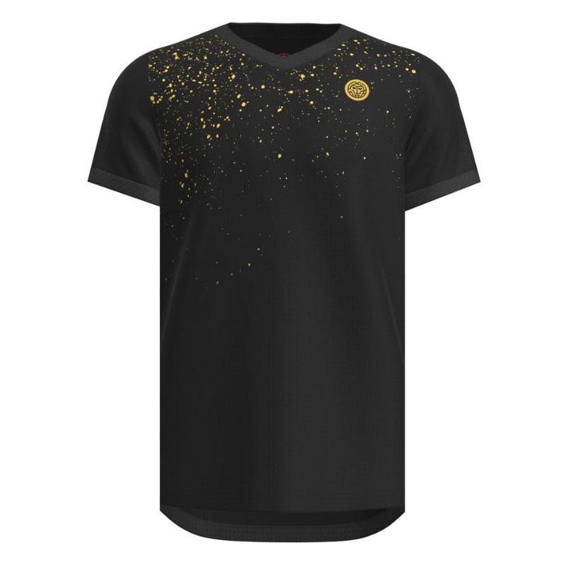 Badu Badu T -Shirt Gold Black