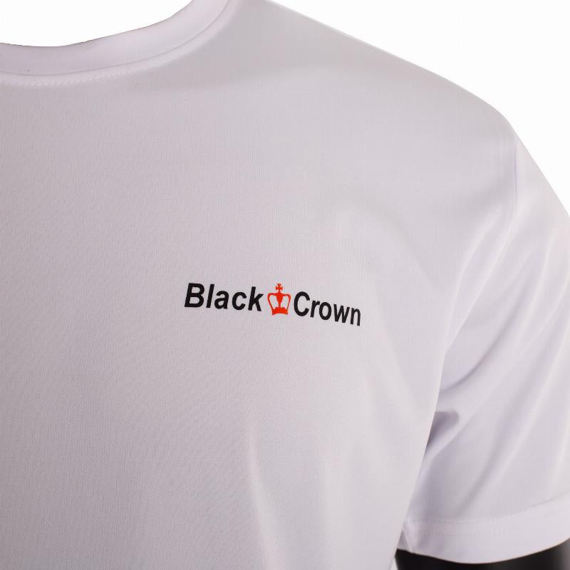 Black Crown Inca White T -Shirt