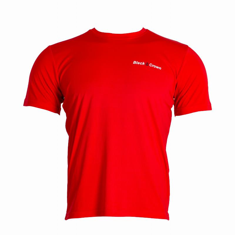 Schwarze Krone inca rot t -Shirt