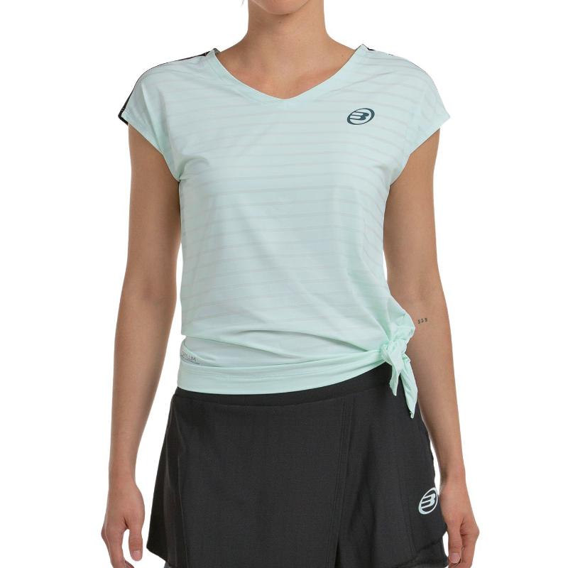 Camiseta Bullpadel Adoros Verde Agua Bicolor