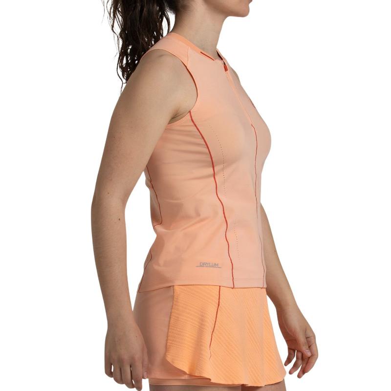 Camiseta Bullpadel Aldaia Naranja Pastel