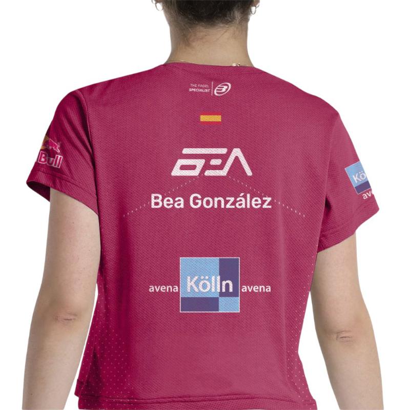 Bullpadel Bea Gonzalez Premier Padel Ethical Cherry T -Shirt