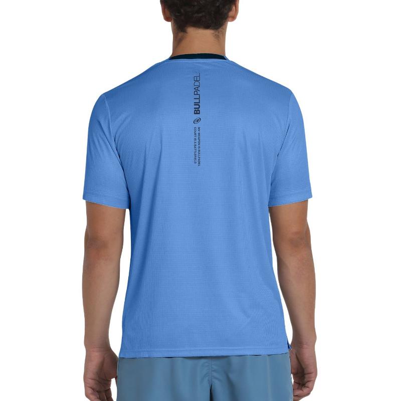 Camiseta Bullpadel Beque Azul Atomico