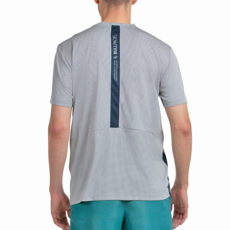 Camiseta Bullpadel Bilao Gris Medio Vigore
