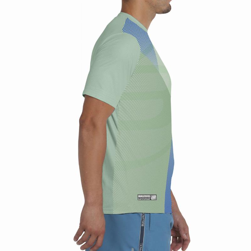 Camiseta Bullpadel Brumo Verde Manzana