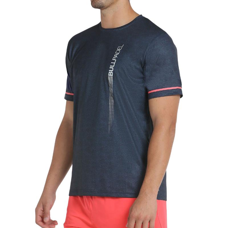 Bullpadel camari navy blu t -hirt vigore