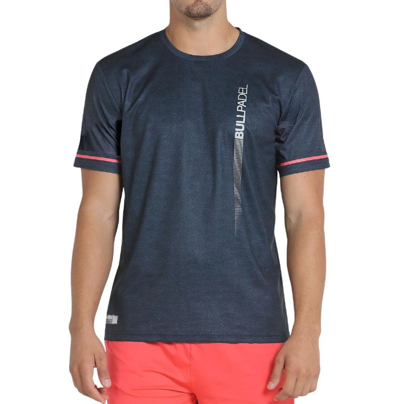 Bullpadel camari navy blu t -hirt vigore