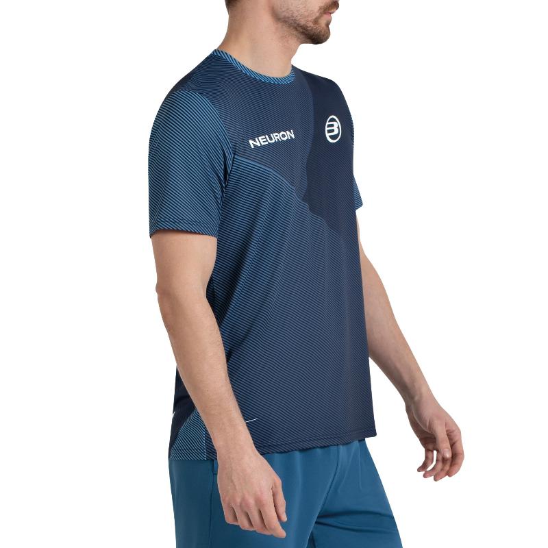 Camiseta Bullpadel Chingotto 26I Azul Atomico