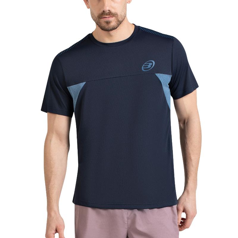 Camiseta Bullpadel Crase Azul Marino