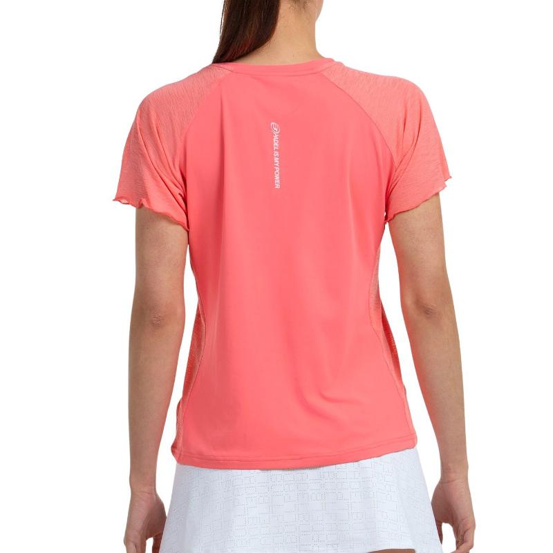 Camiseta Bullpadel Dedale Chicle