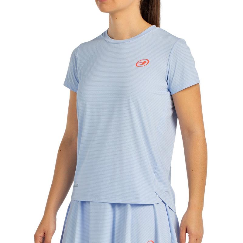 Camiseta Bullpadel Delfi Brea Chamuy Azul Celeste