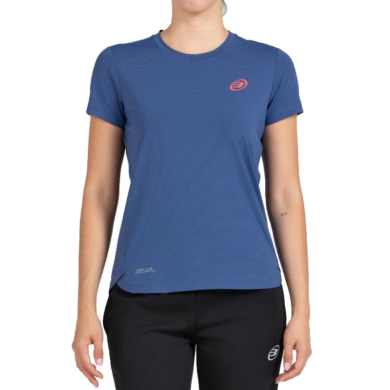 Camiseta Bullpadel Delfi Brea Chamuy Azul Sombra