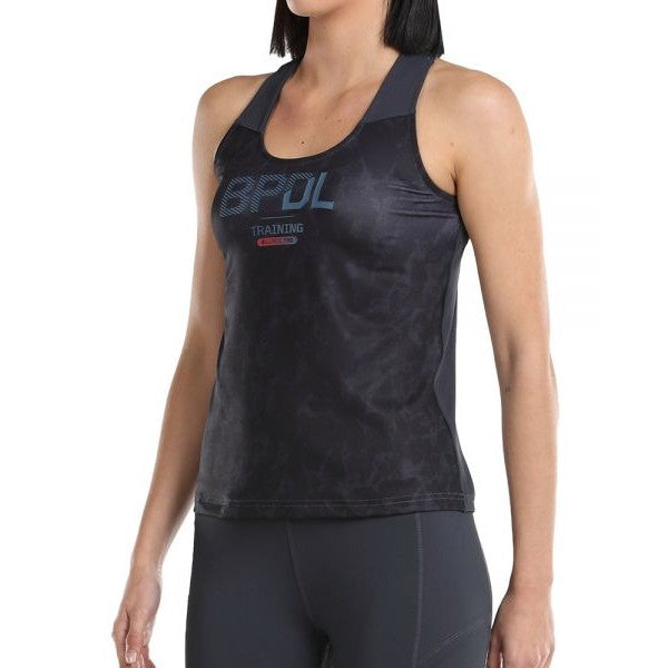 Camiseta Bullpadel Dilos Gris Mujer