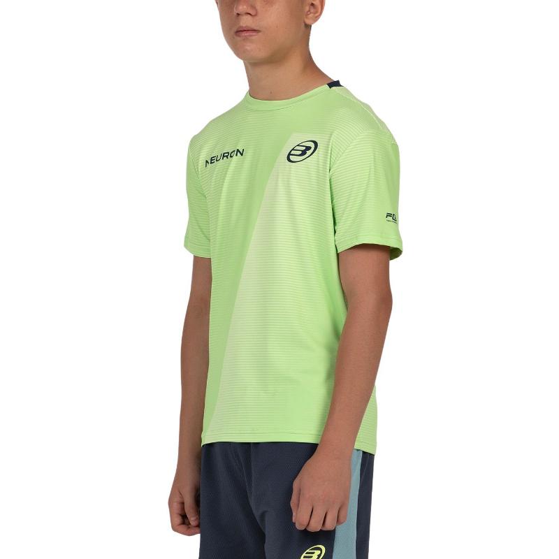 Camiseta Bullpadel Fede Chingotto 25I Limon Junior