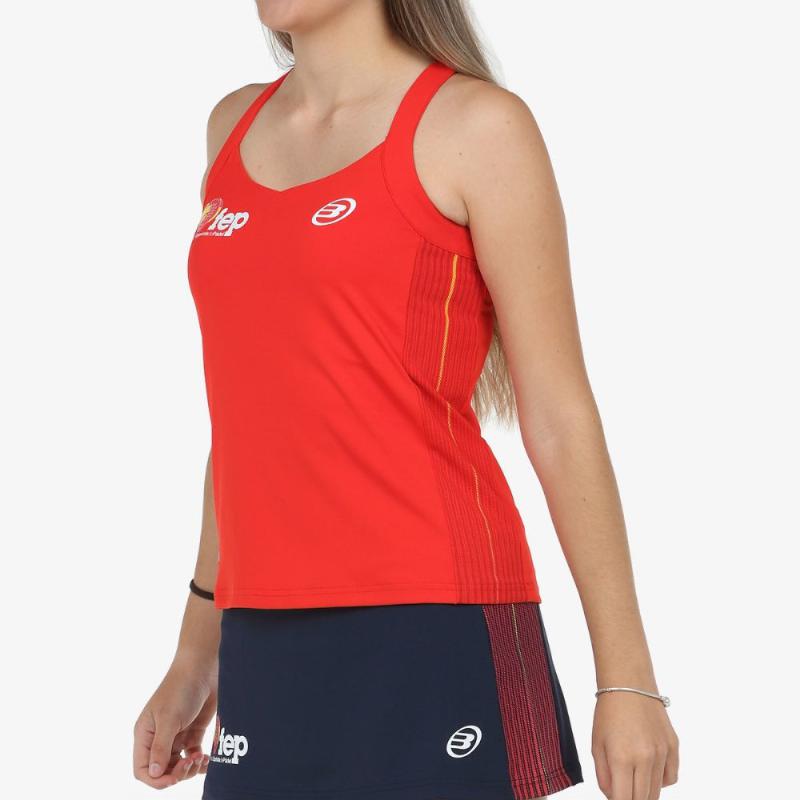 Camiseta Bullpadel FEP Exima Rojo