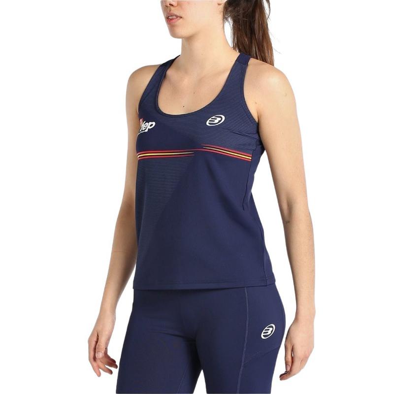 Camiseta Bullpadel FEP Funi Azul Marino