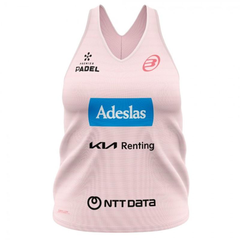 Bullpadel Gemma Triay Premier Padel Edrar Pink T -Shirt