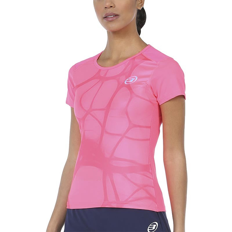 Bullpadel bullpadel rosa fluor t -hirt