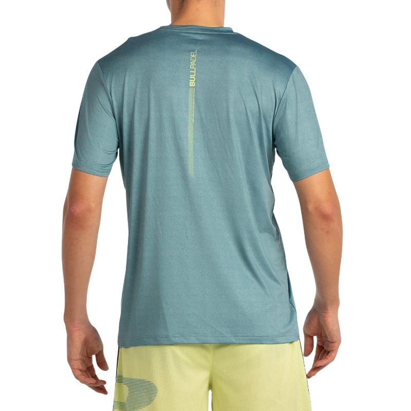 Camiseta Bullpadel Lande Verde Azulado Vigore