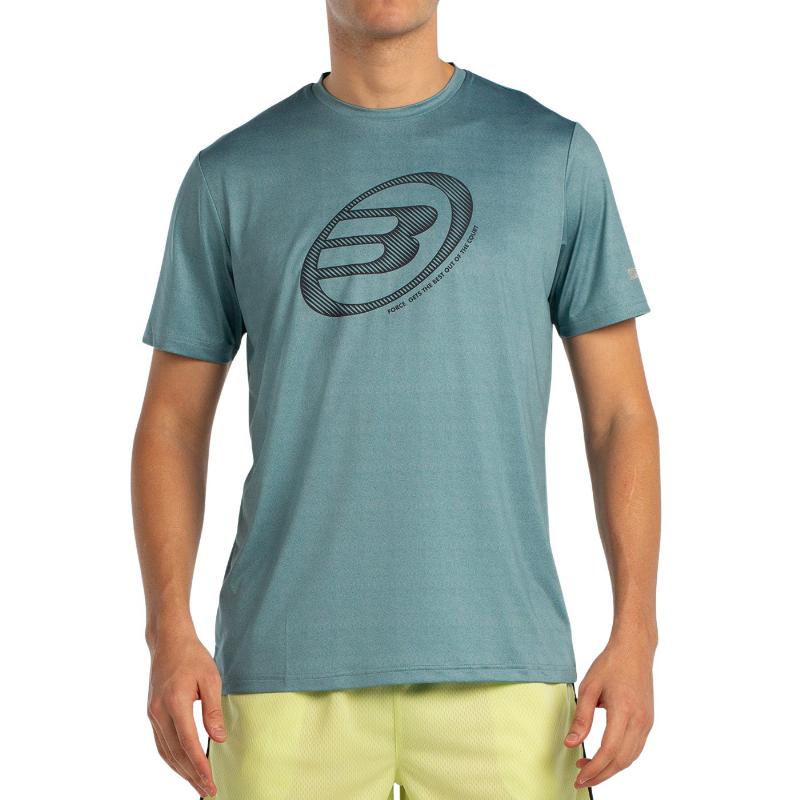 Camiseta Bullpadel Lande Verde Azulado Vigore