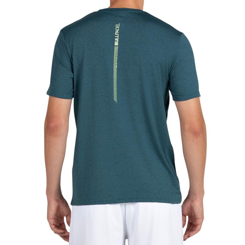 Camiseta Bullpadel Lande Verde Oscuro Vigore