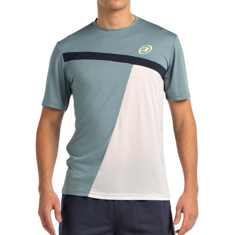 Camiseta Bullpadel Llega Verde Azulado Vigore