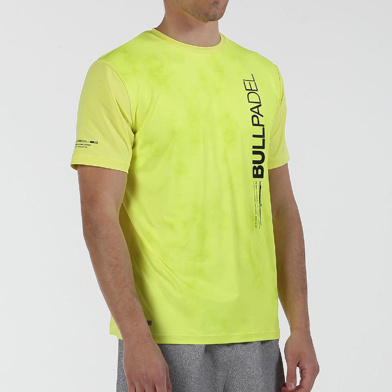 Bullpadel Maren T-shirt Lemon Yellow Fluor