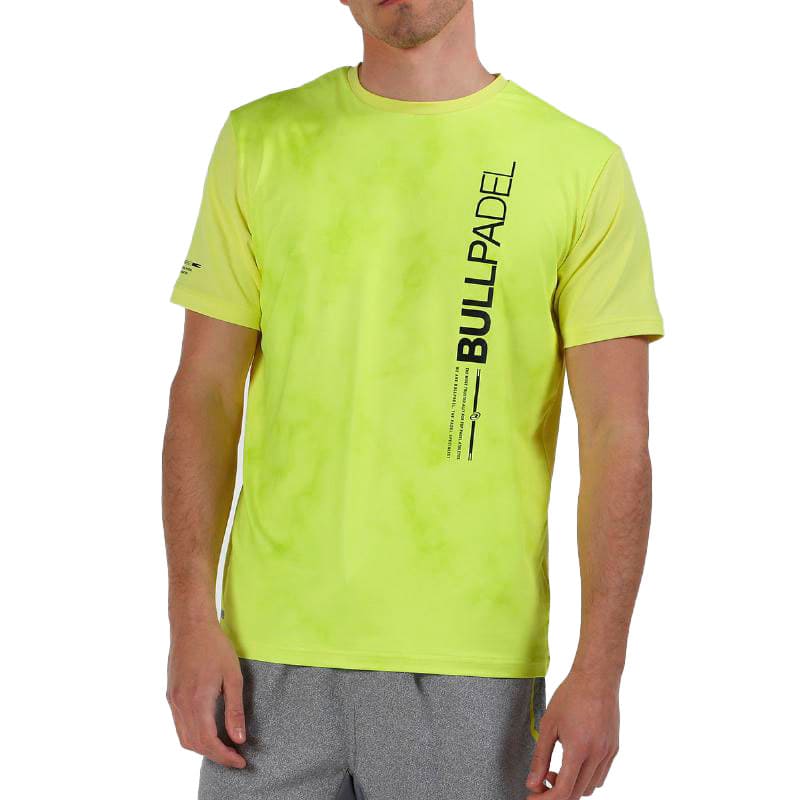 Bullpadel Maren T-shirt Lemon Yellow Fluor