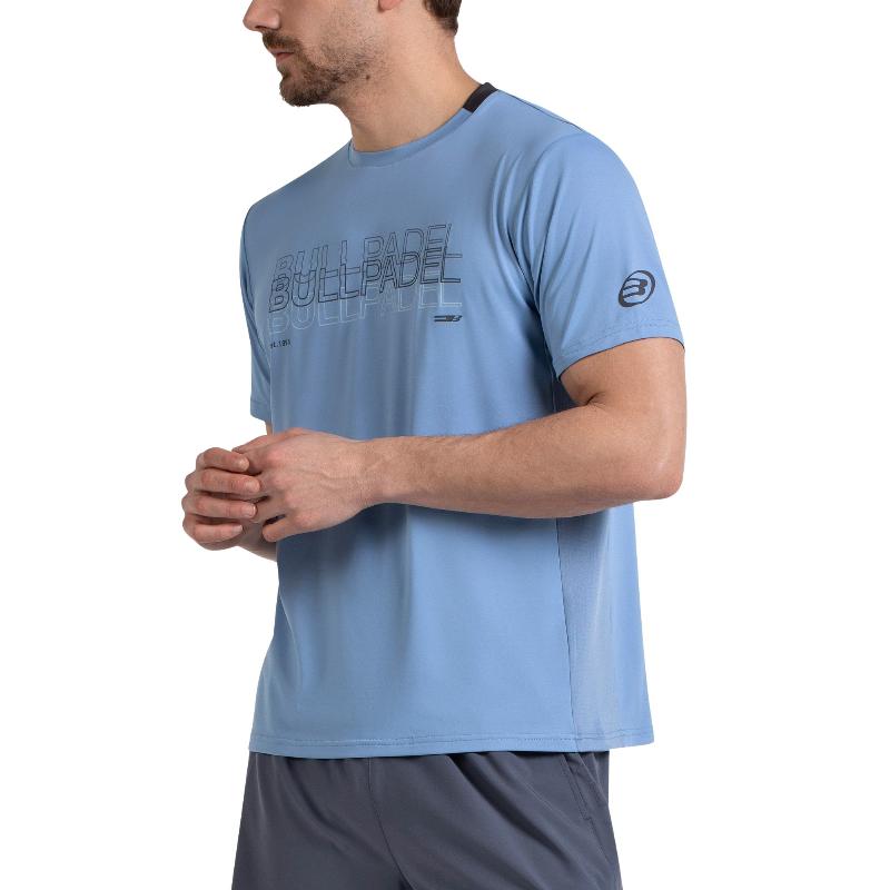 Camiseta Bullpadel Marila Azul Acero
