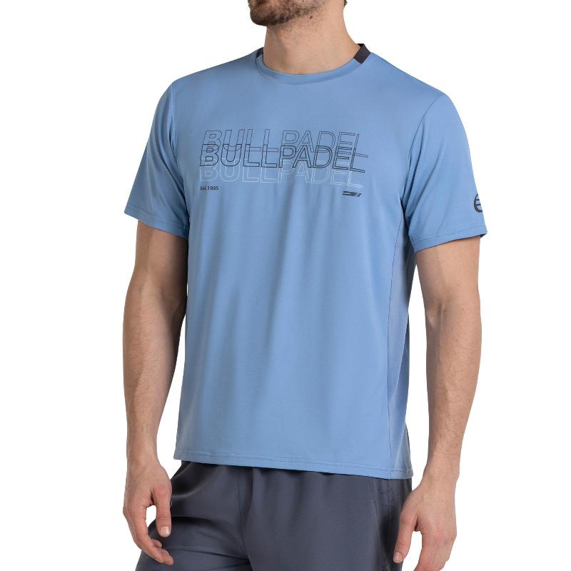 Camiseta Bullpadel Marila Azul Acero