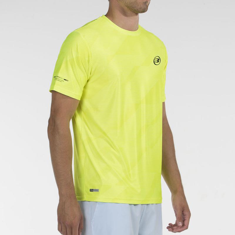 Bullpadel -Vermittler gelber Limon Fluor T -Shirt