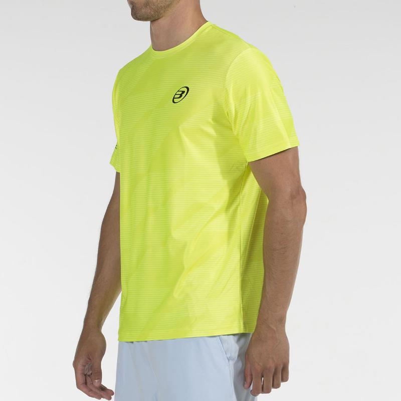 Bullpadel -Vermittler gelber Limon Fluor T -Shirt