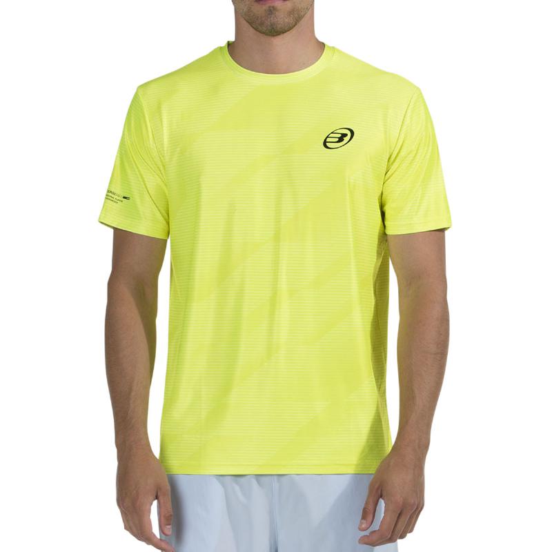 Bullpadel -Vermittler gelber Limon Fluor T -Shirt